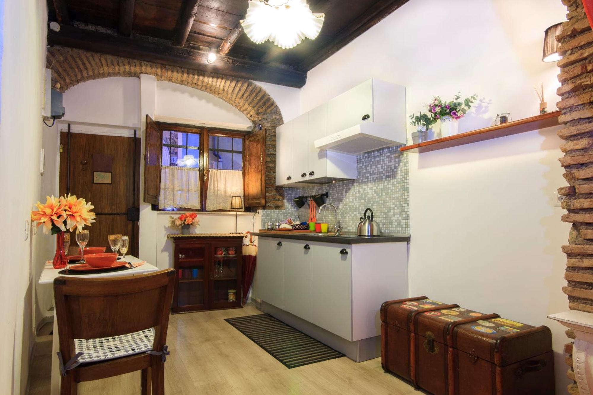 B&B Ventisei Scalini A Trastevere Rzym Pokój zdjęcie
